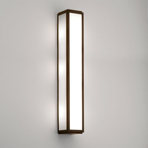 Diyas IL32912 Coniston IP Bathroom Tall Wall Lamp 6 Light G9 Polished Chrome/Crystal – Diyas