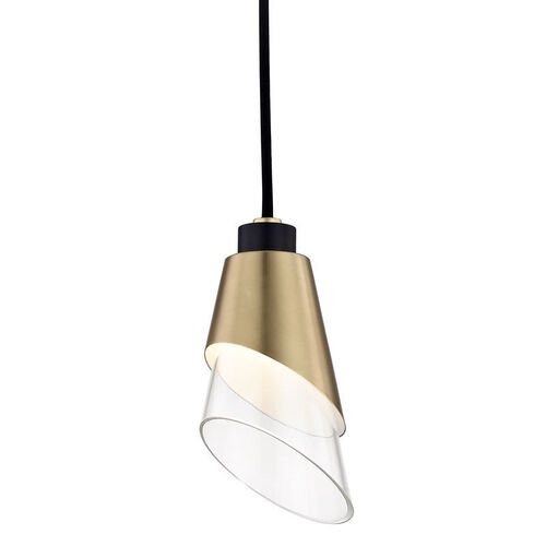 Mitzi Lighting Angie Polished Nickel/Black Pendant Ceiling Light – Mitzi Lighting