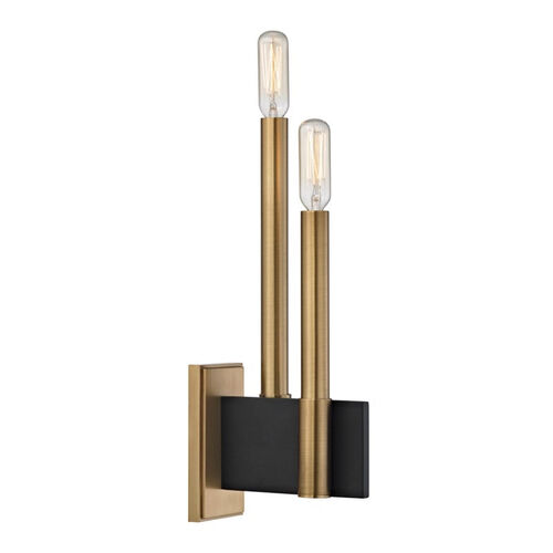 Hudson Valley Lighting TANNER Globe Wall Light Aged Brass – Hudson Valley