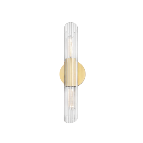 Hudson Valley Ruskin Polished Nickel Wall Light – Hudson Valley Lighting