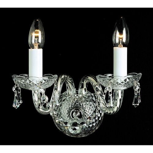 Nelson Lighting NL9510BR/AM9 Kaffer 4 Light Wall Light Brass Amber – Nelson Lighting