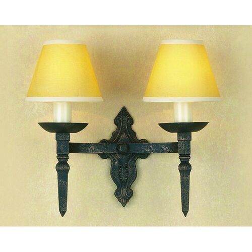 Mantra M1446SN/S Zen Wall Lamp 1 Light Satin Nickel Switched – Mantra
