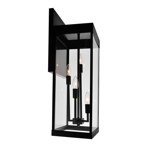 Windsor Four Light Outdoor Wall Mount – CWI Lighting