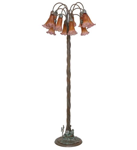 Amber/Purple 12 Light Floor Lamp – Meyda Tiffany