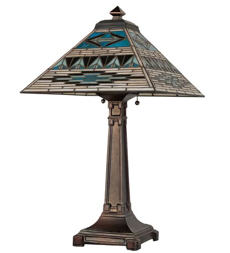 Valencia Mission Two Light Table Lamp – Meyda Tiffany
