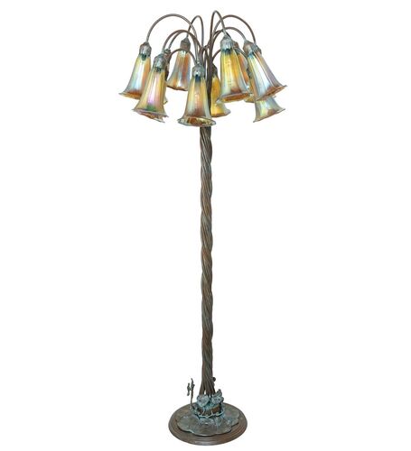 Amber 12 Light Floor Lamp – Meyda Tiffany