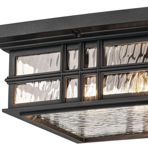 Beacon Square Two Light Outdoor Ceiling Mount – Kichler