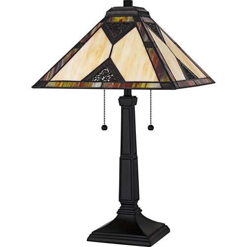 Aiden Two Light Table Lamp – Quoizel