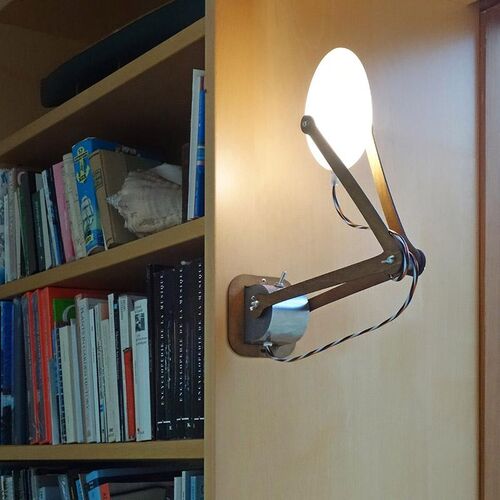 PILAF BRACKET WALL LAMP, natural wood – Tsé & Tsé