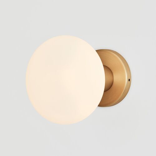 Lochan Wall Light in Brass + Oval – Tala North America