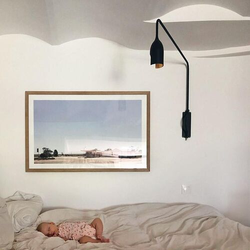 LARGE TOURNEBRILLE WALL LAMP, black – Tsé & Tsé associées