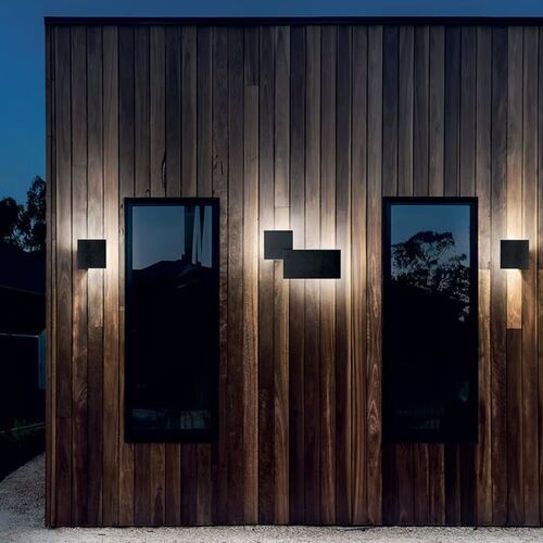 Puzzle Round Outdoor Ceiling & Wall Light – Lodes
